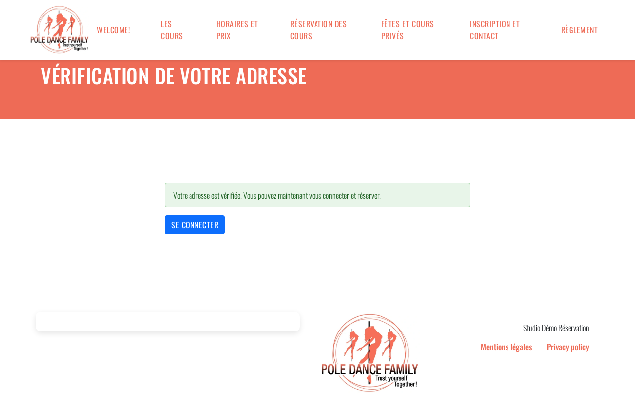 Elle ouvre le lien : adresse vérifiée